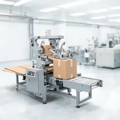 carton forming and bottom sealing machine