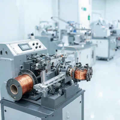 motor coil winding machine