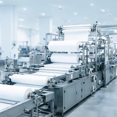 nonwoven production line